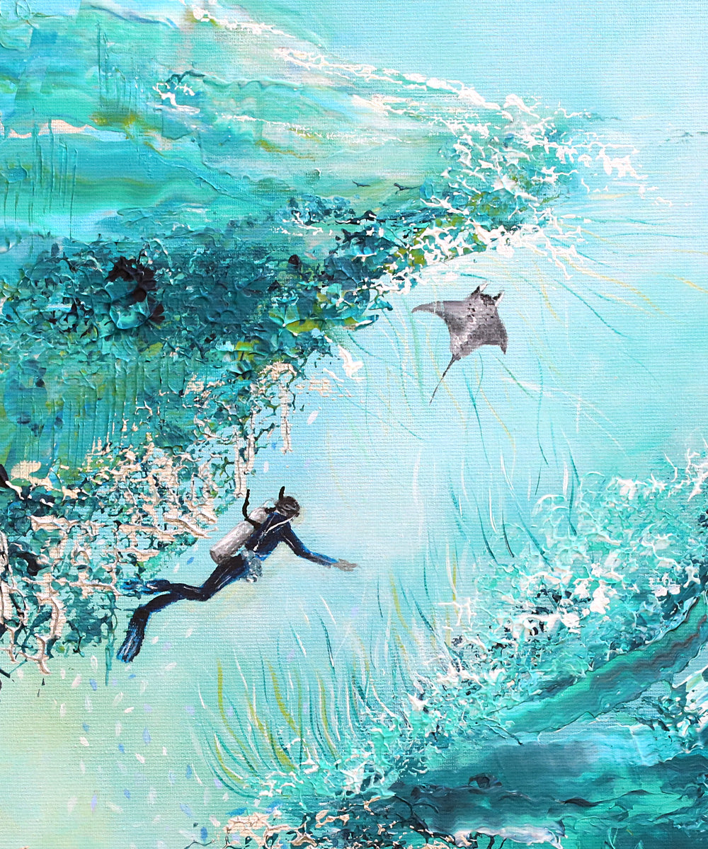 Underwater Adventure 50x100cm