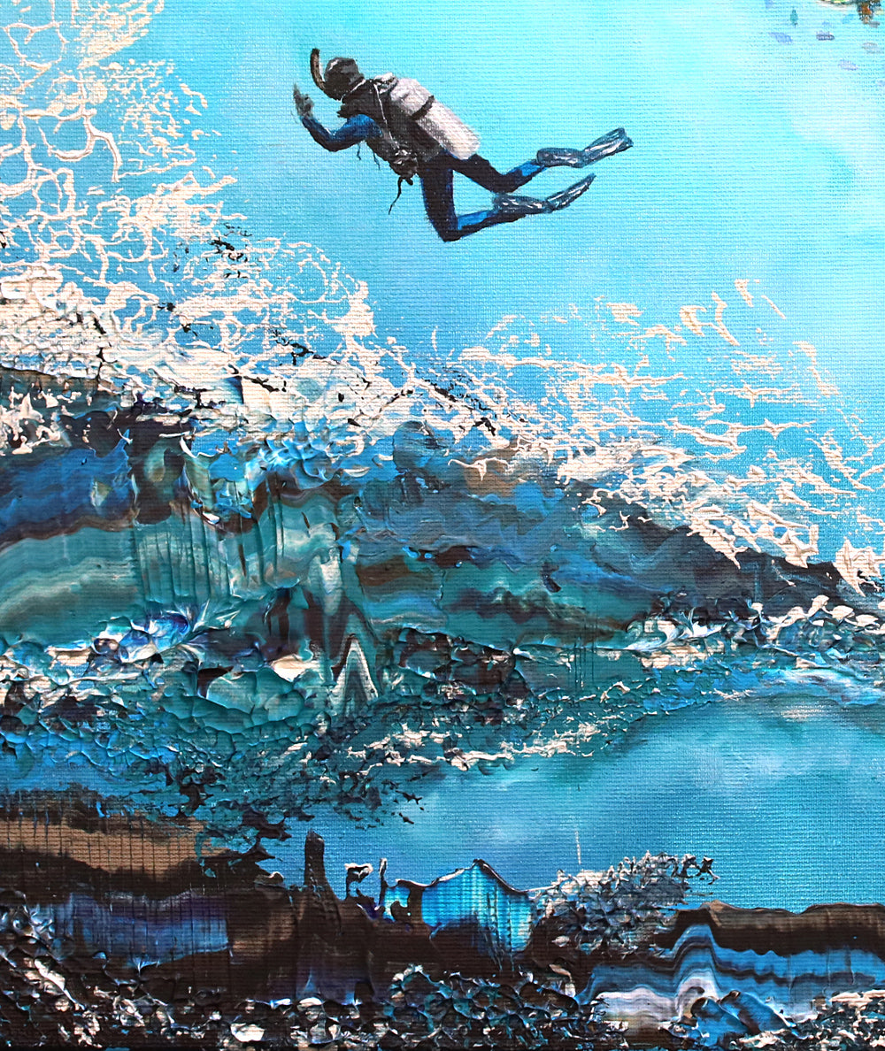 Underwater Adventure 50x100cm