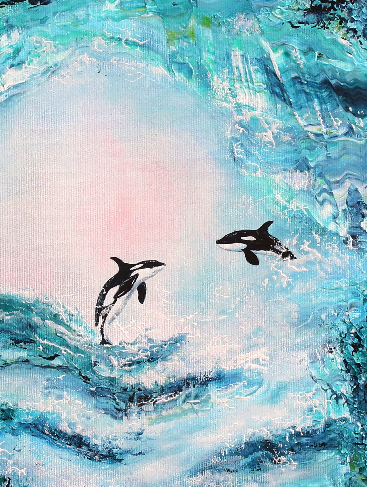 Soulmates Orcas 40x50cm