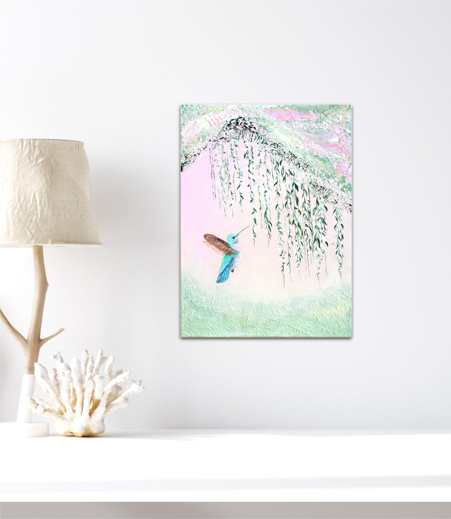 Sparkling hummingbird 30x40cm