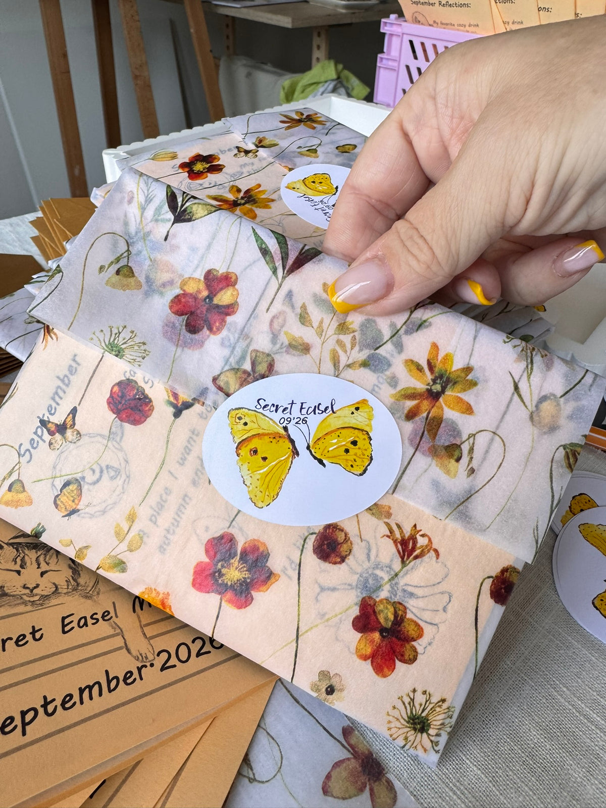 Feeling Autumn. September Snail Mail Catch-Up