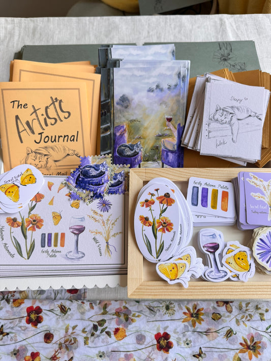 Feeling Autumn. September Snail Mail Catch-Up