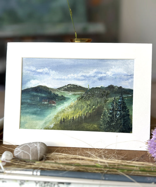 Slovak Hills (Oil)