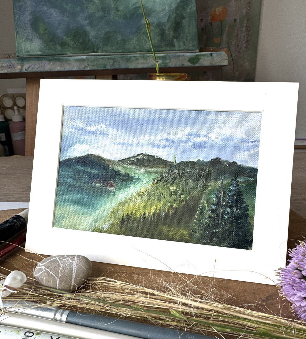 Echoes of Summer - August Diary Page