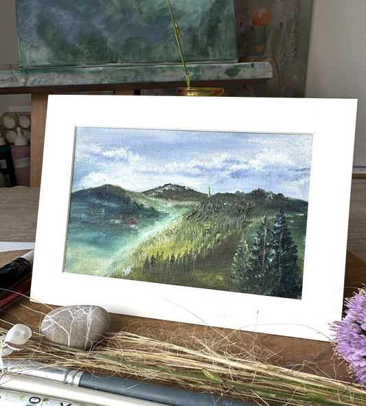 Echoes of Summer - August Diary Page
