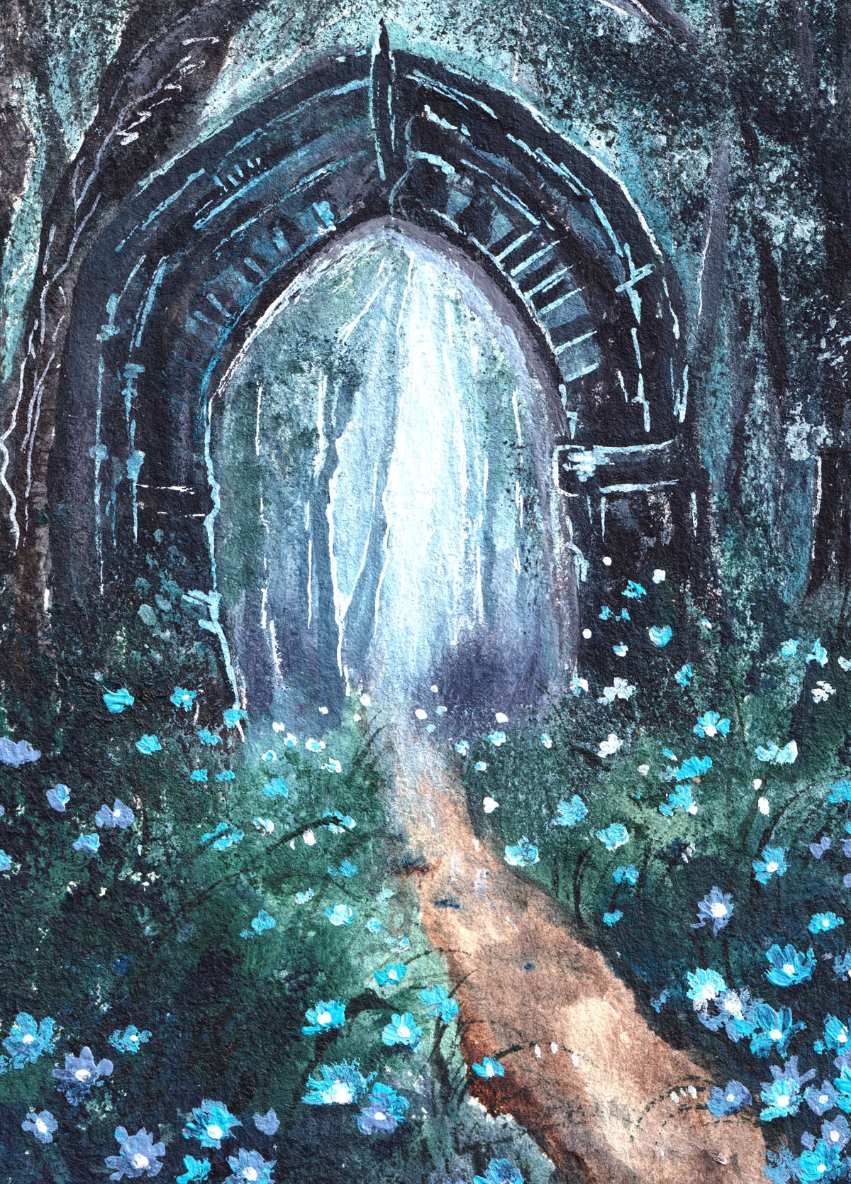 Threshold of the Hollow Gate - Print