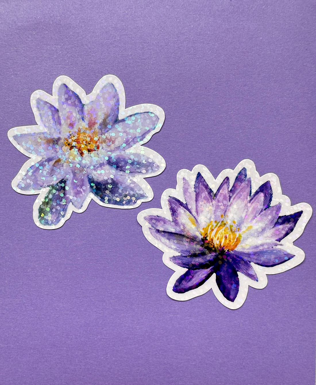 Waterlilies Sticker Duo