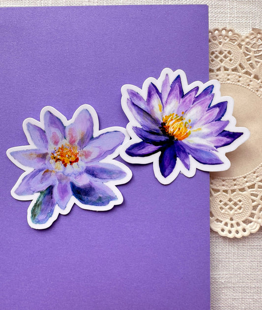 Waterlilies Sticker Duo