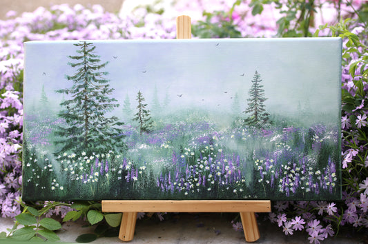 Wild sage blooming 20x40cm