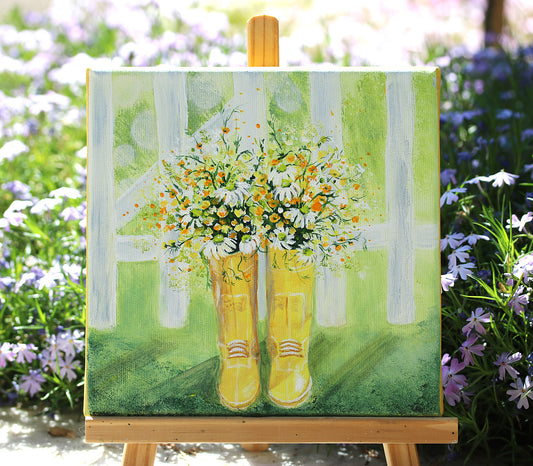 Garden boots 20x20cm