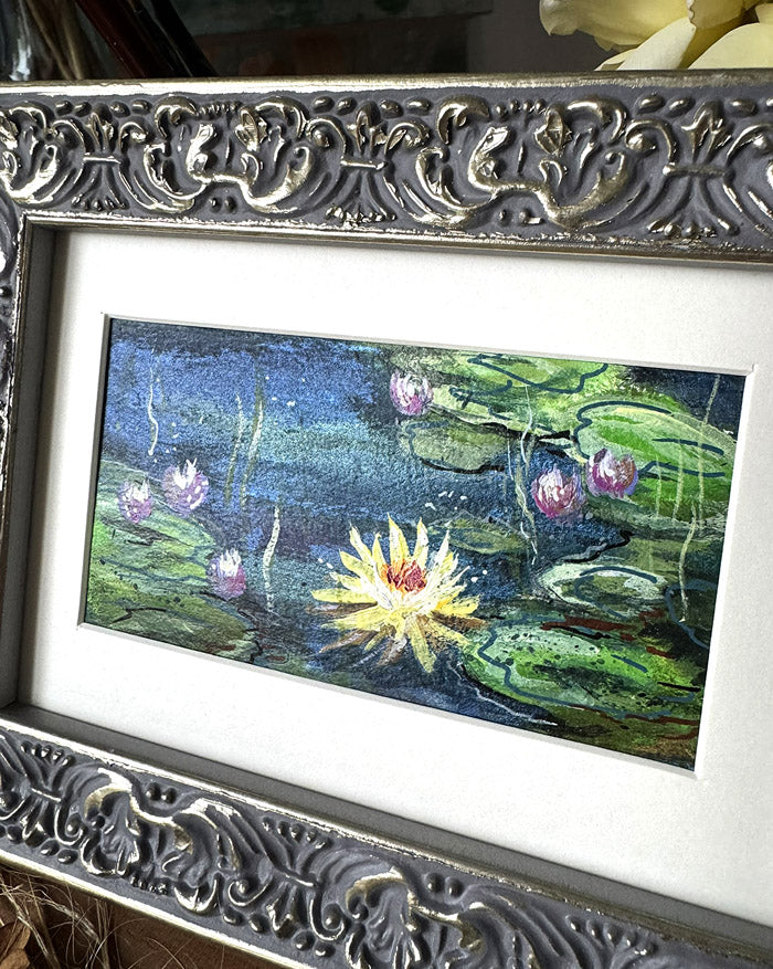 Moonlit Lilies - September Artist Diary